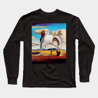 Salvador Dali Obras Representativas Long Sleeve T-Shirt